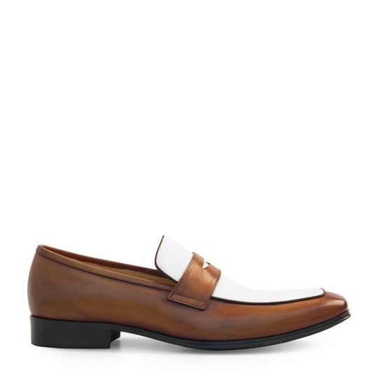 Two-Tone Penny Loafer