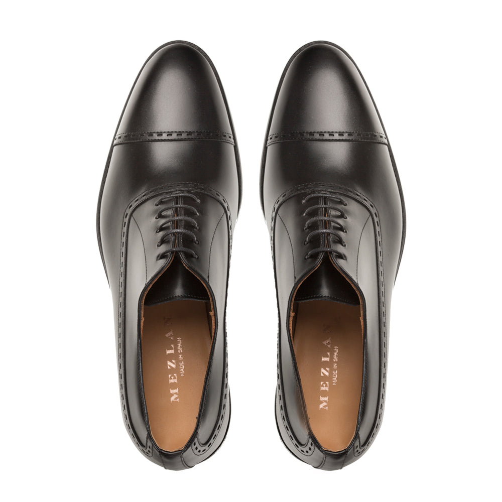Mezlan Leather oxford e400 Shoes in Black
