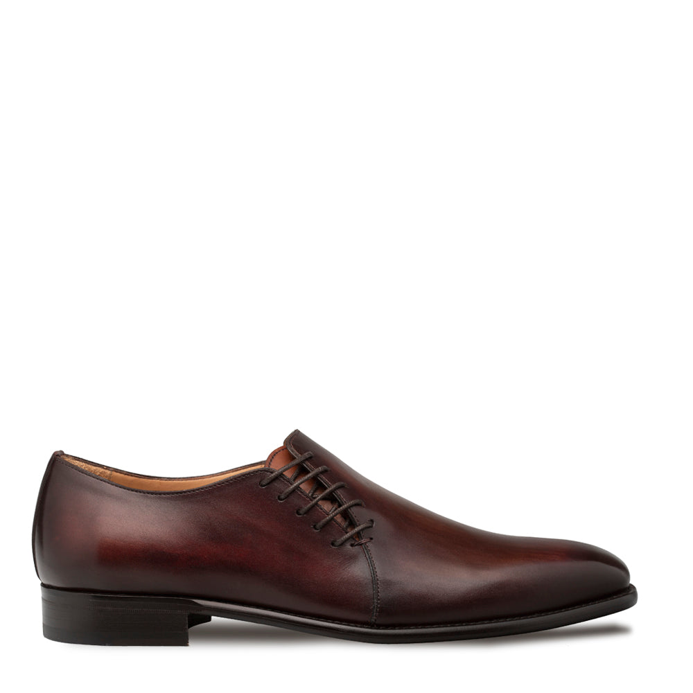 Bi-Tonal Slip On w/Elastic Faux Lace Design