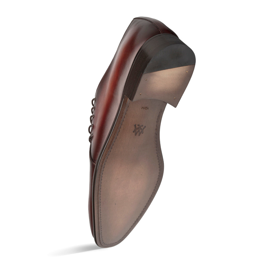 Bi-Tonal Slip On w/Elastic Faux Lace Design
