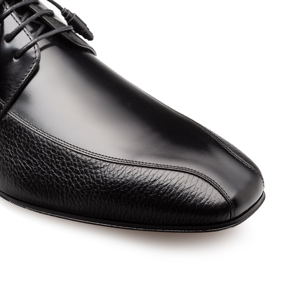 Hi-Shine/Textured Calf Derby