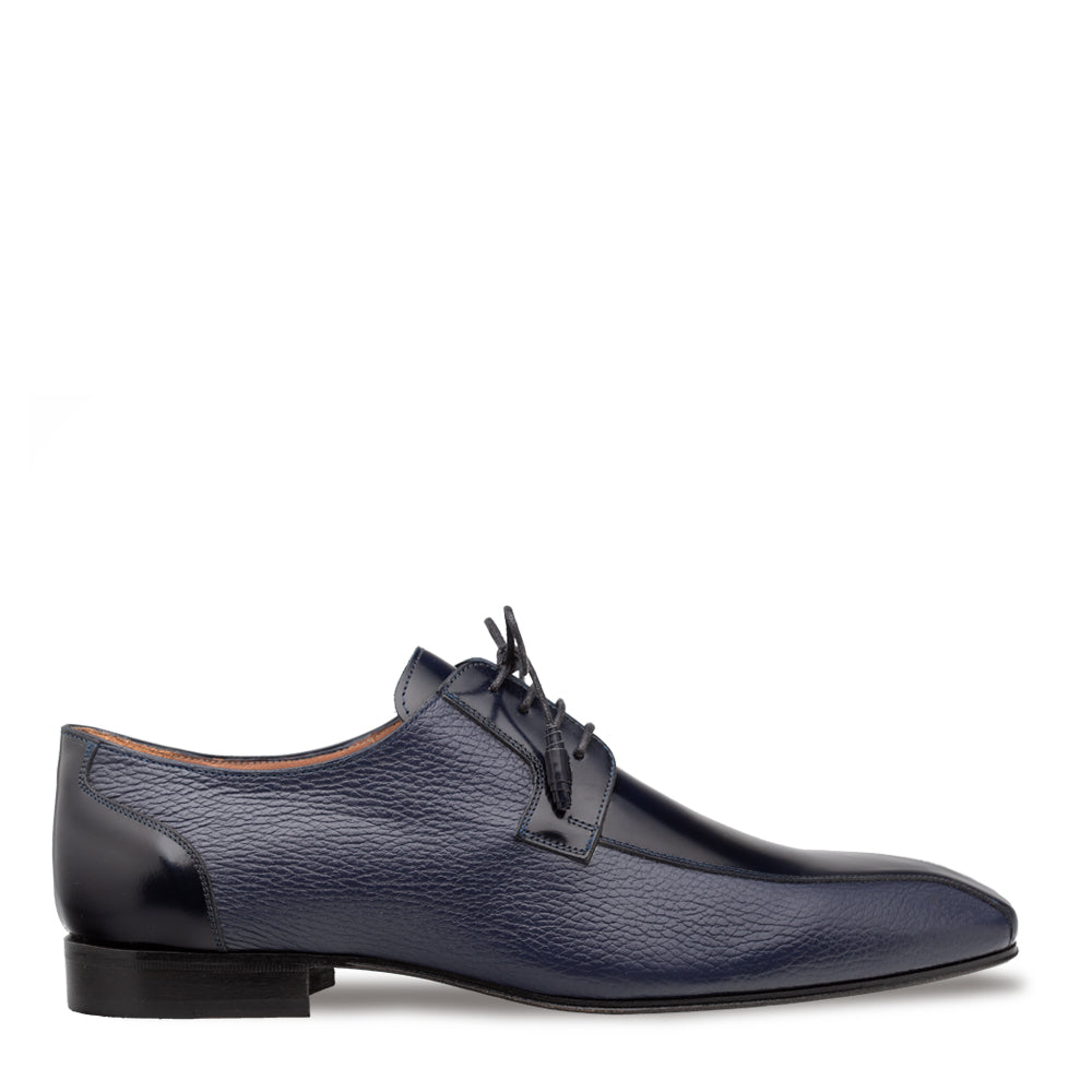 Hi-Shine/Textured Calf Derby