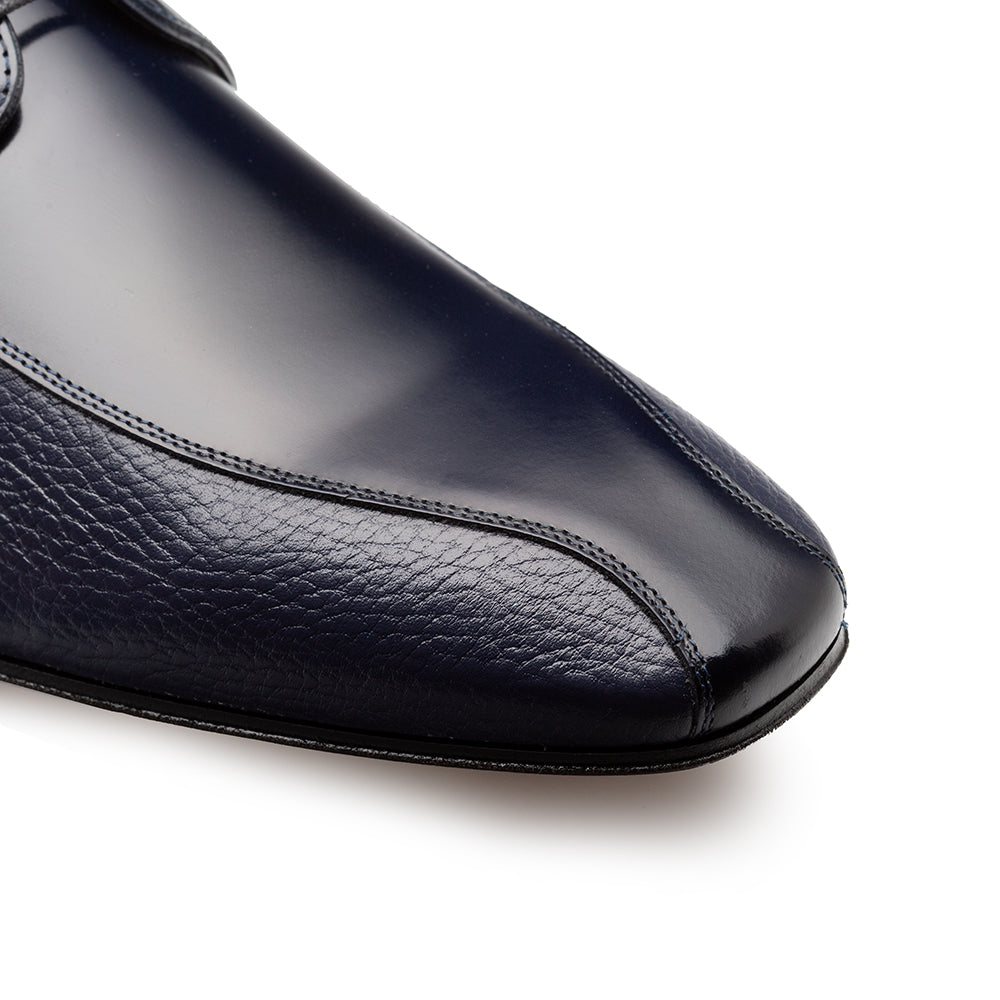 Hi-Shine/Textured Calf Derby