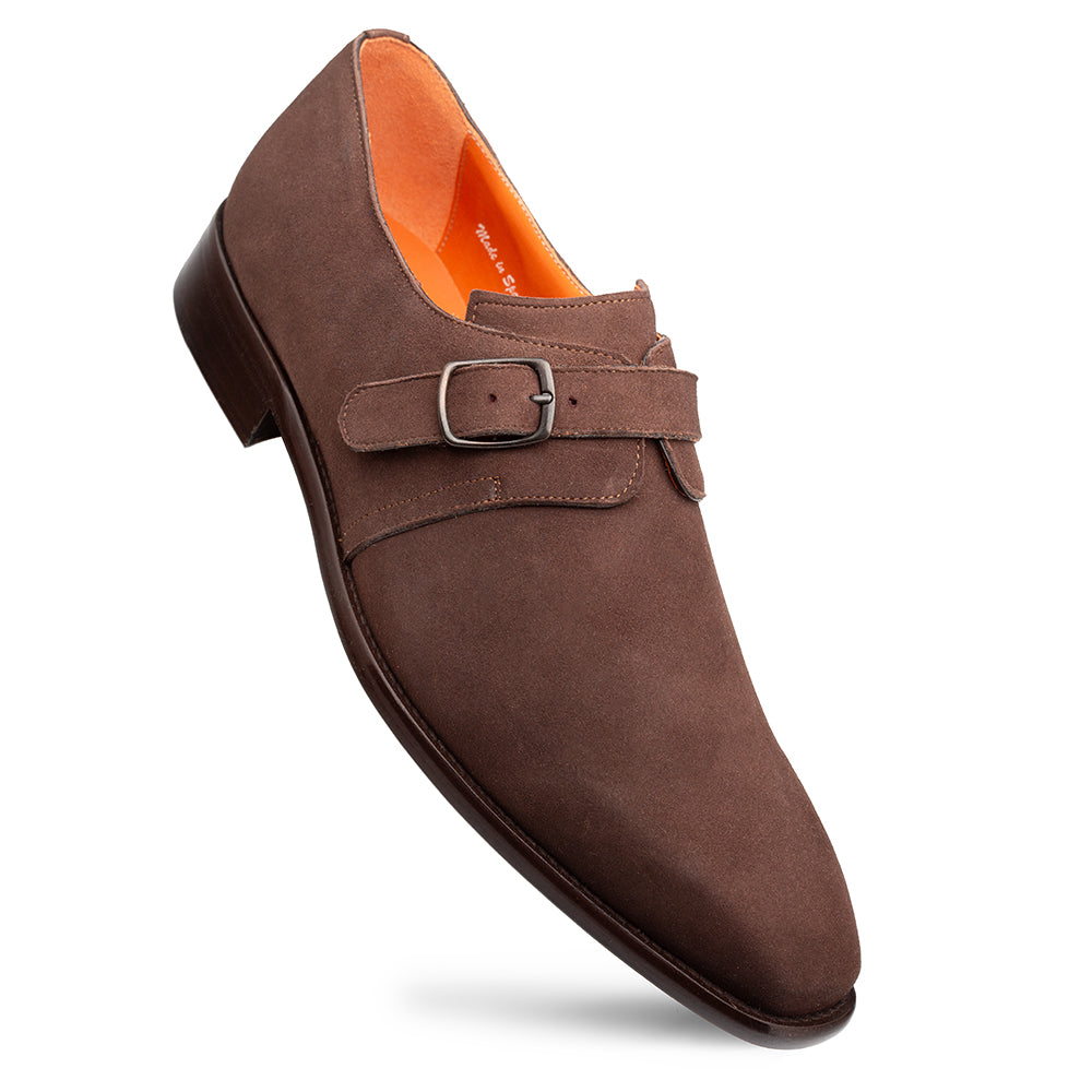 Suede Monk Strap