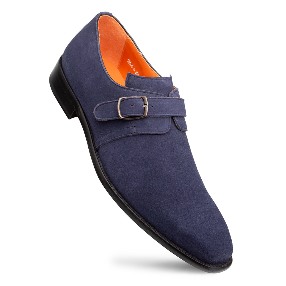 Suede Monk Strap