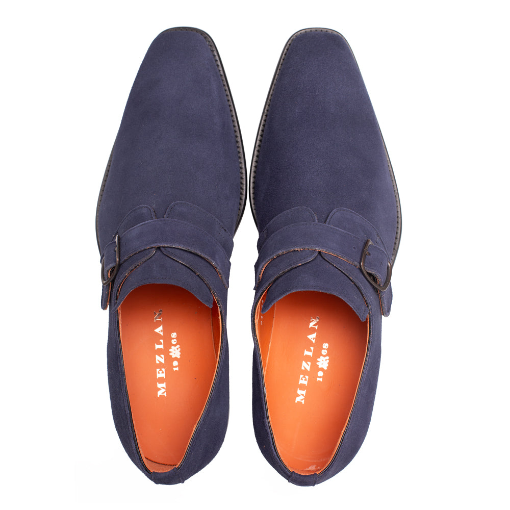 Suede Monk Strap