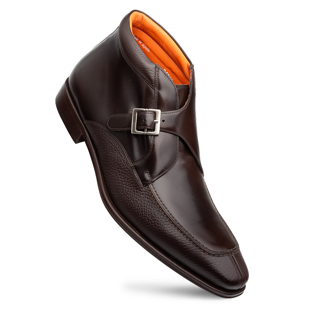 Textured/Hi-Shine Calf DemiBoot