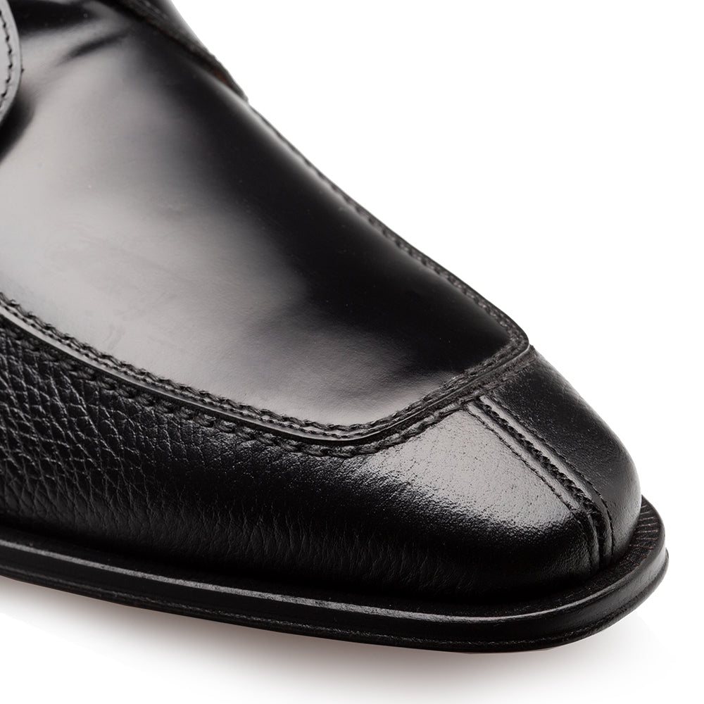 Textured/Hi-Shine Calf DemiBoot