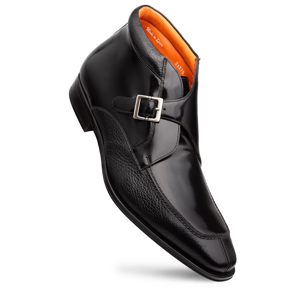 Textured/Hi-Shine Calf DemiBoot