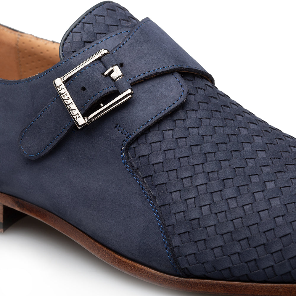 Ayllon Woven Suede Monk Strap