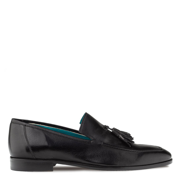 New Mezlan Domino Loafers Tasseled Black Size 9.5 75654‎ Slip On Mezlan | Shoes | Mezlan Tassel Slipon Loafers | Poshmark main image 2