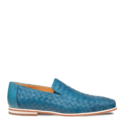 Woven Calf Venetian Slip On