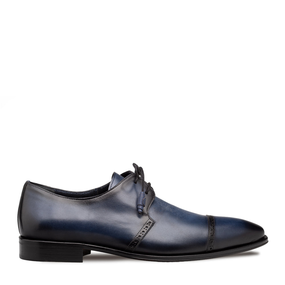 2-Eyelet Cap Toe Derby