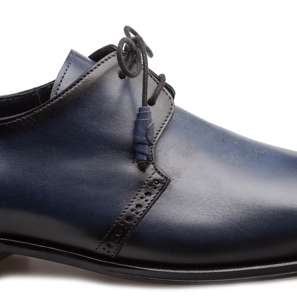 2-Eyelet Cap Toe Derby