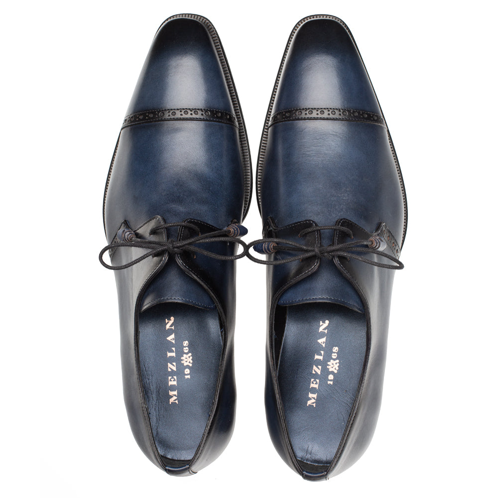 2-Eyelet Cap Toe Derby