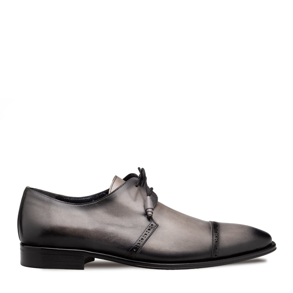 2-Eyelet Cap Toe Derby