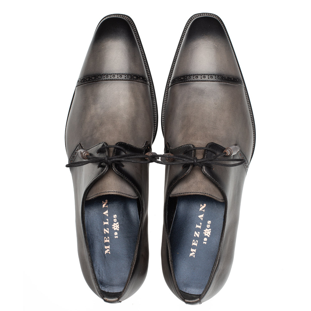 2-Eyelet Cap Toe Derby