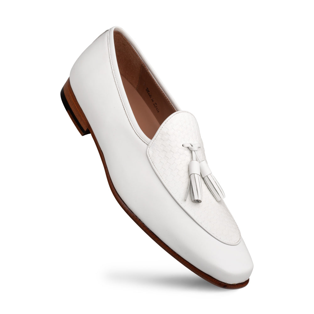 Embossed Calf Tassel Loafer