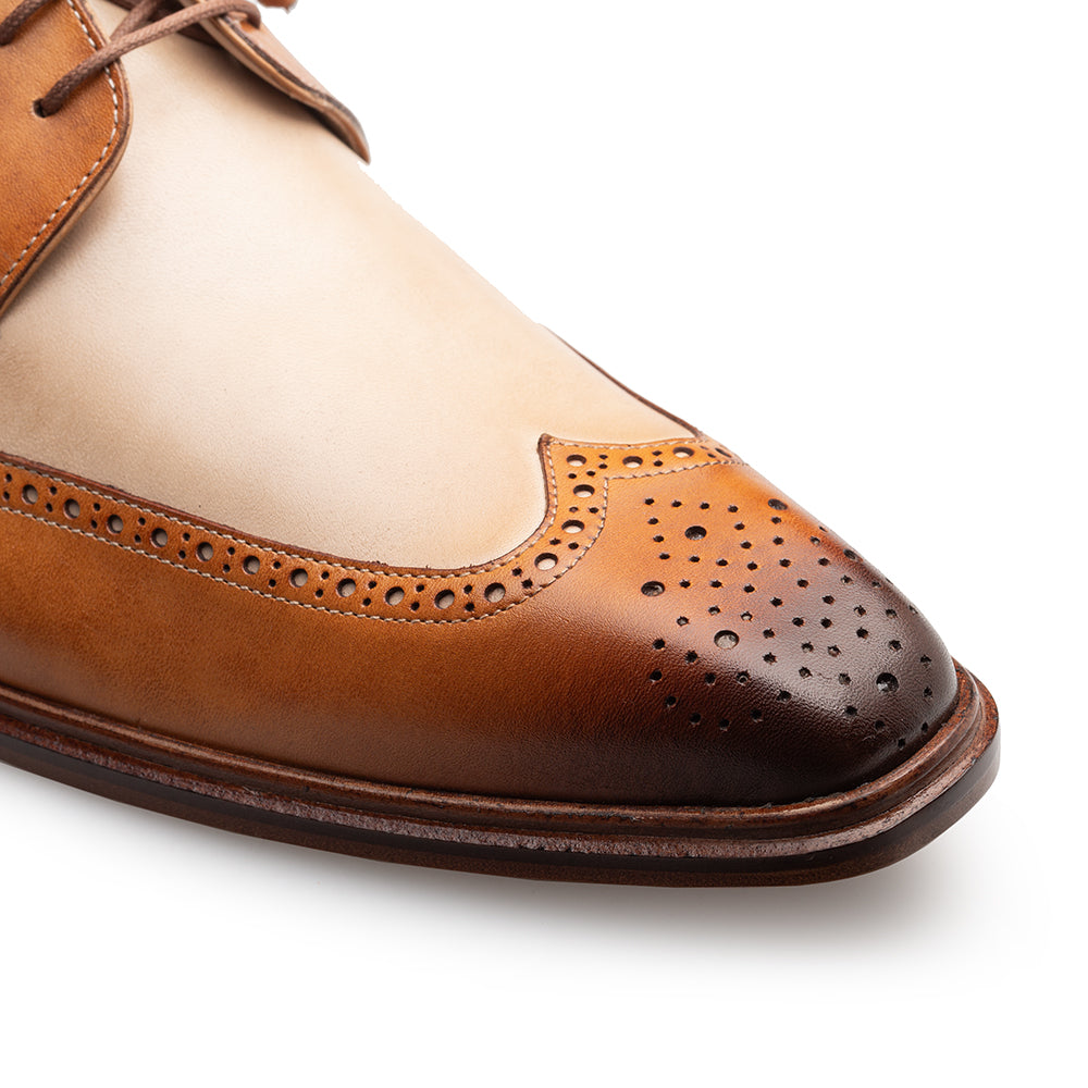 Spectator Wing Tip Derby – Mezlan Warehouse