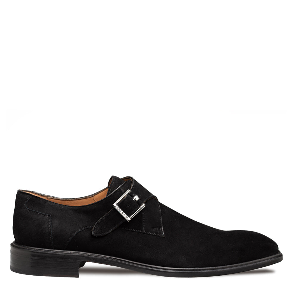 Albini Suede Monk strap