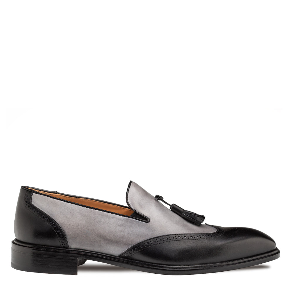 Anselmo Two-Tone Tassel Slip On