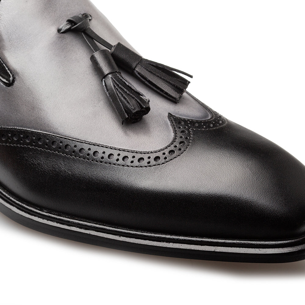 Anselmo Two-Tone Tassel Slip On