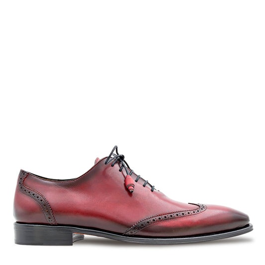 Patina Calf Wing Tip Oxford