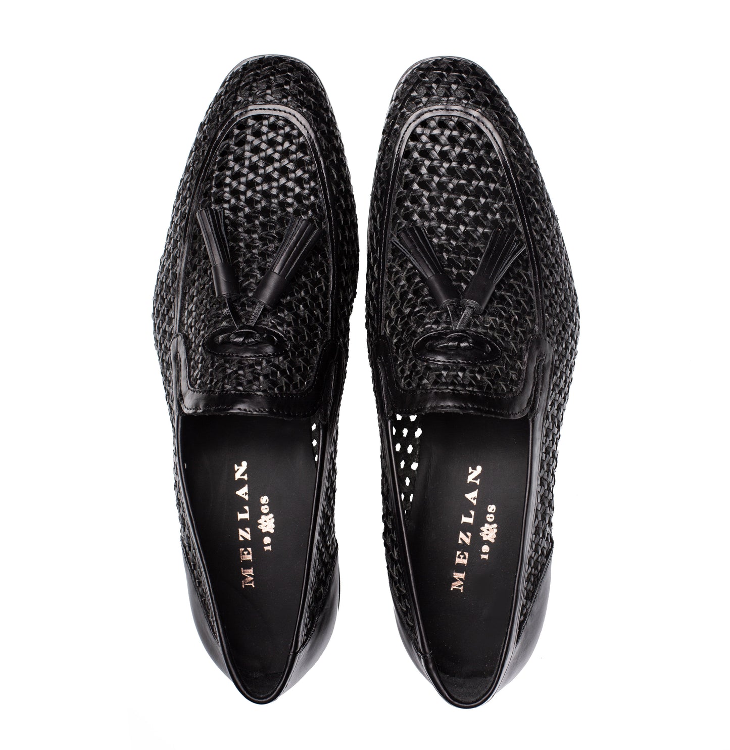 Woven Tassel Leather Loafer
