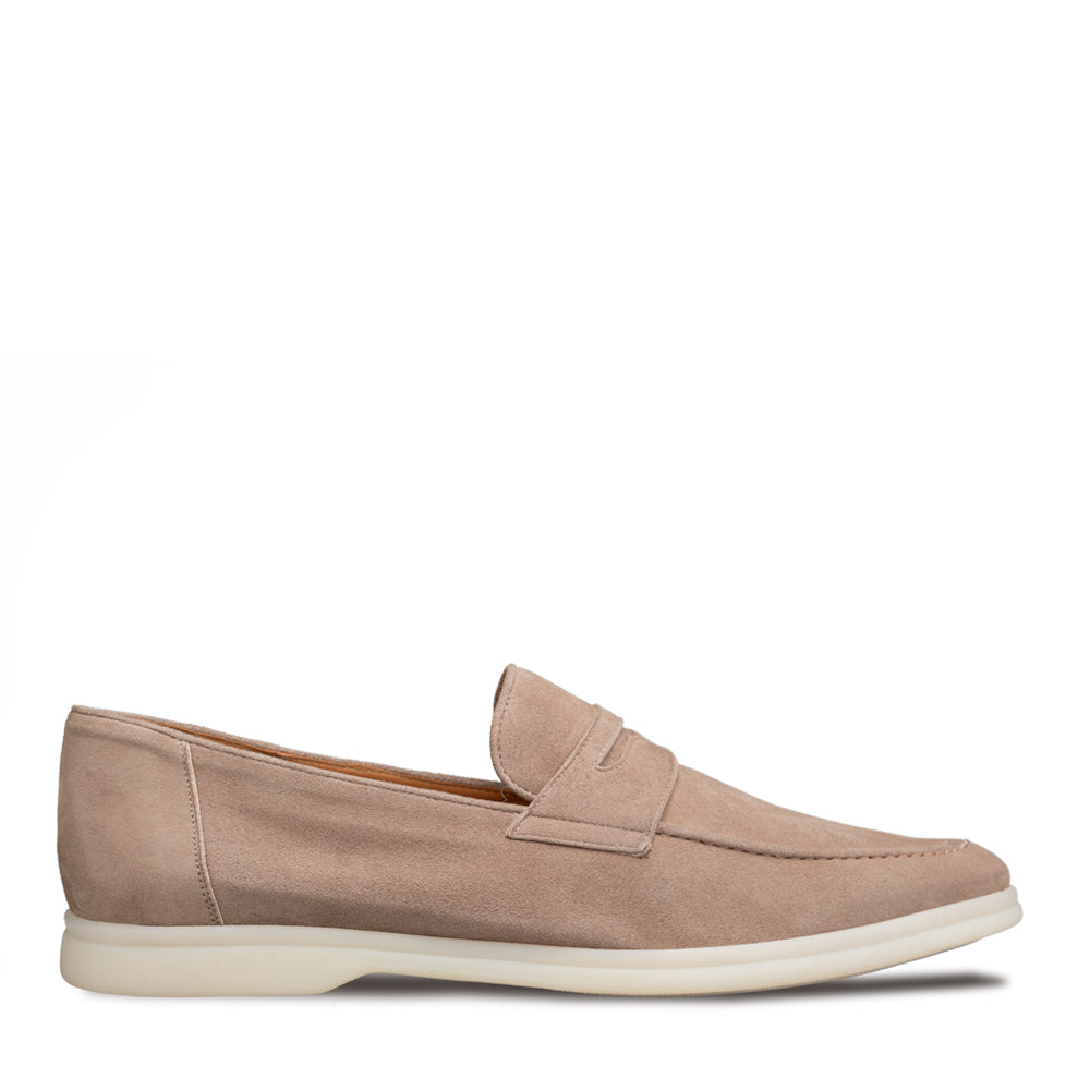 Suede Soft Flex Penny Moccasin