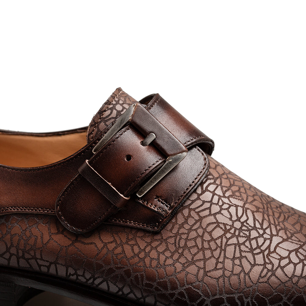 Laser Print Monk Strap