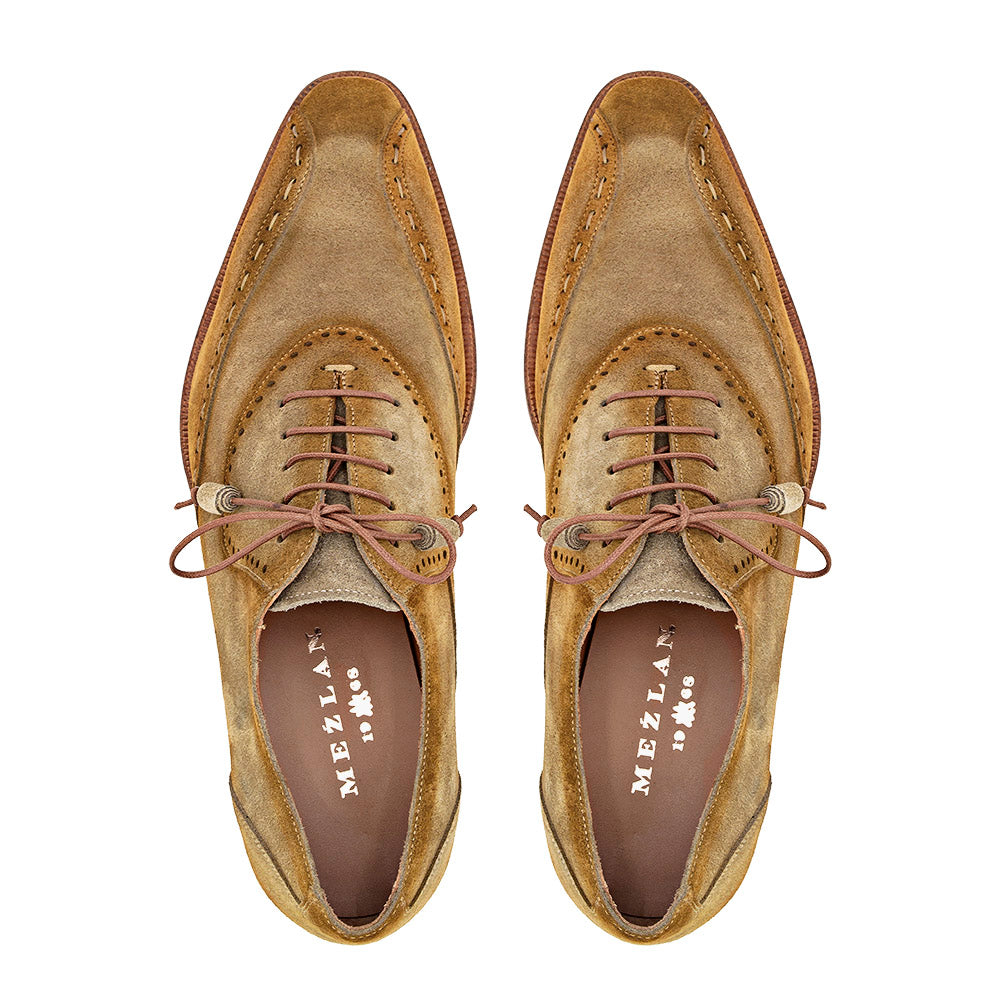 Suede Dress Split Toe Oxford