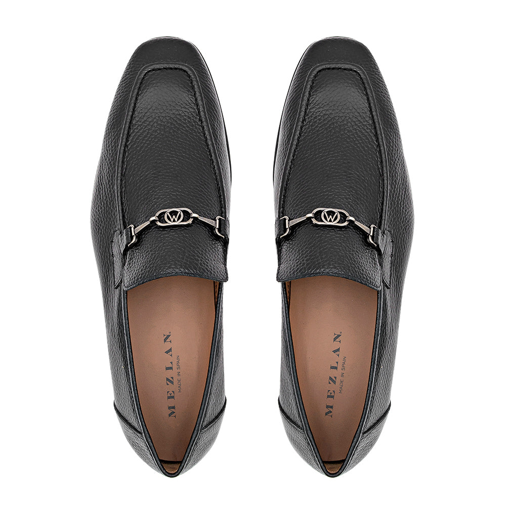 Textured Calf Ornament Loafer