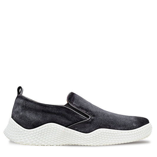 product-Suede Slip On Sneaker