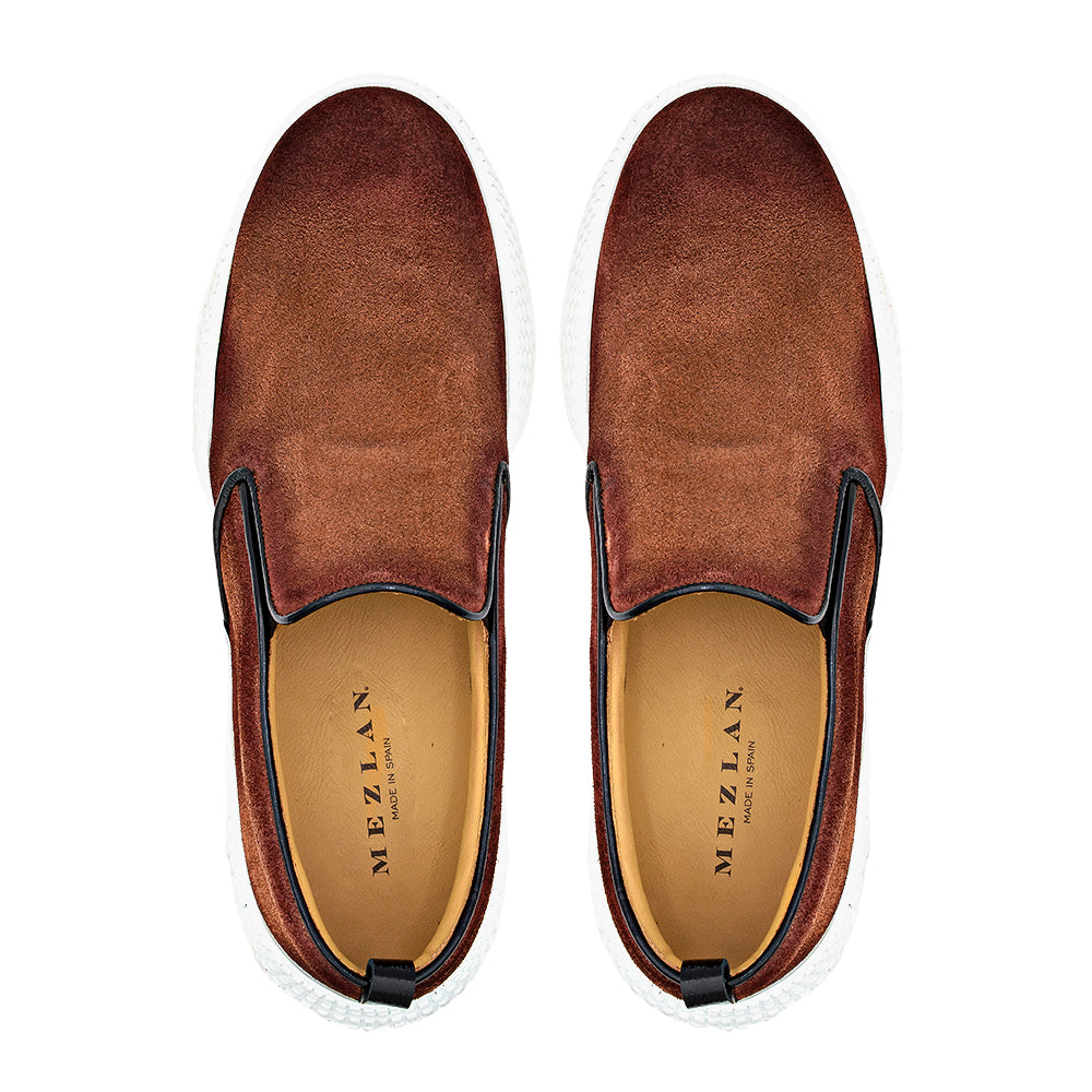 Suede Slip On Sneaker