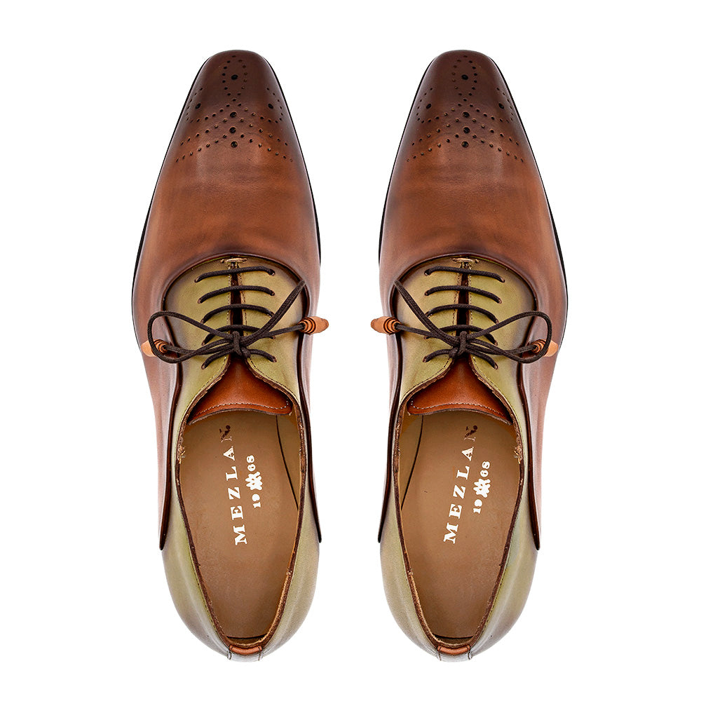 Wholecut Medallion Toe Oxford