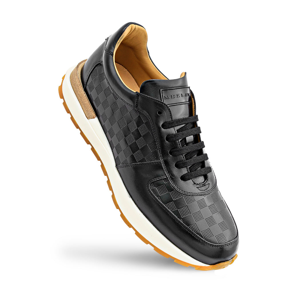 Patina/Embossed Calf Dress Sneaker