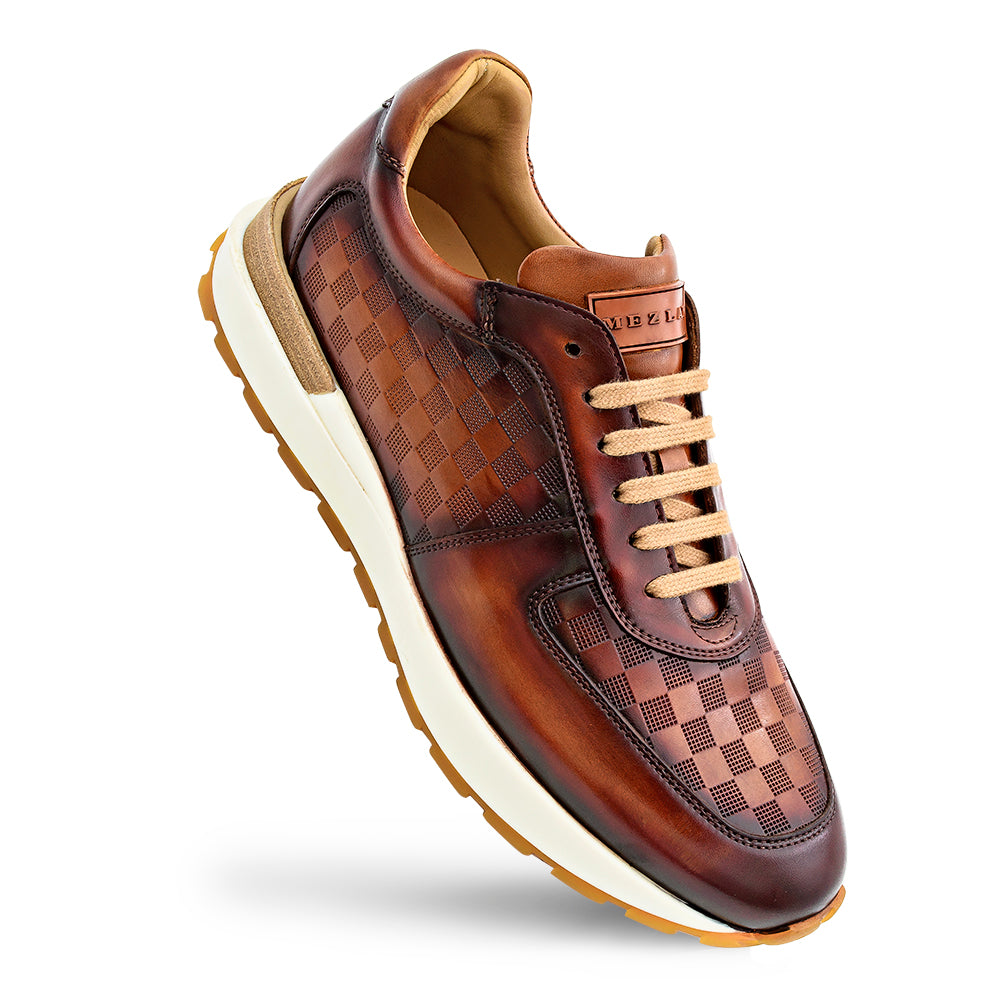Patina/Embossed Calf Dress Sneaker