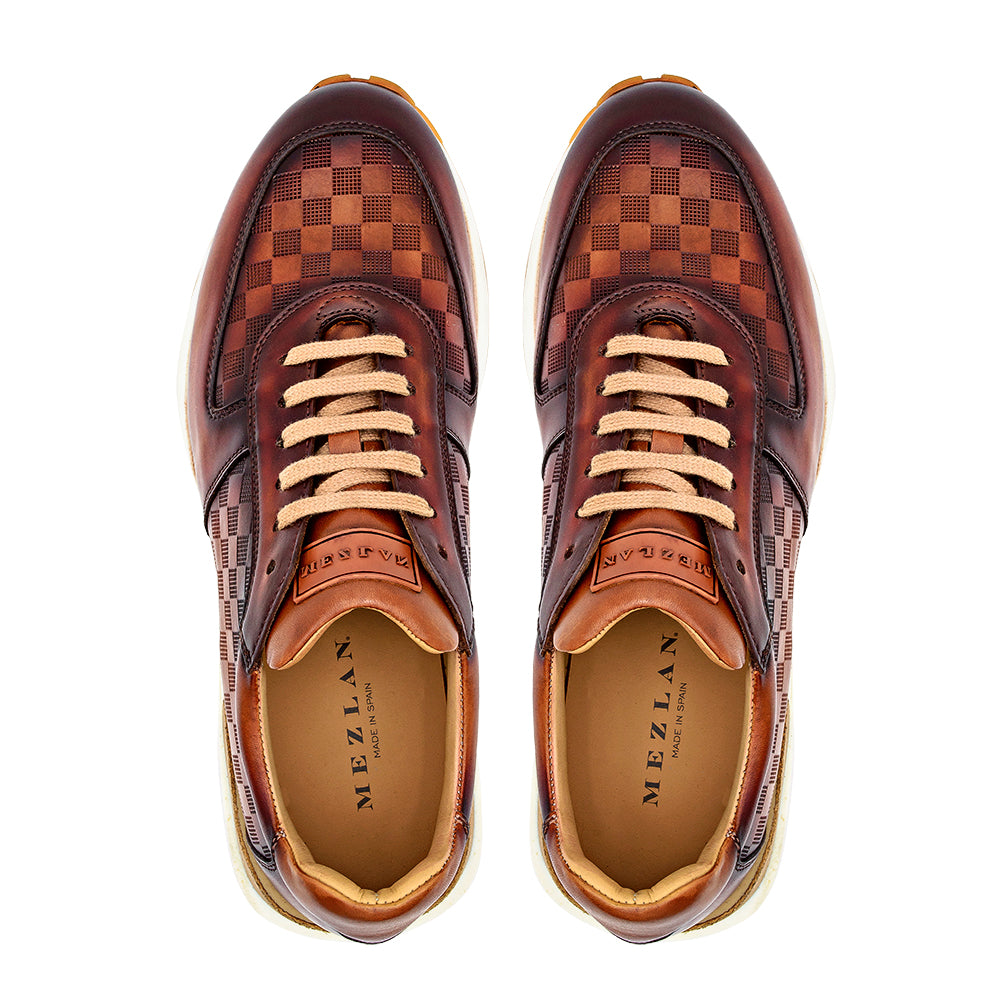 Patina/Embossed Calf Dress Sneaker