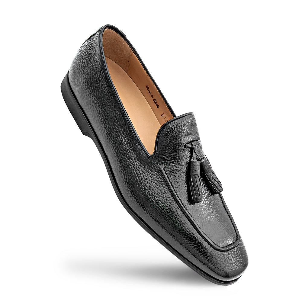 Textured Calf Tasseled Loafer
