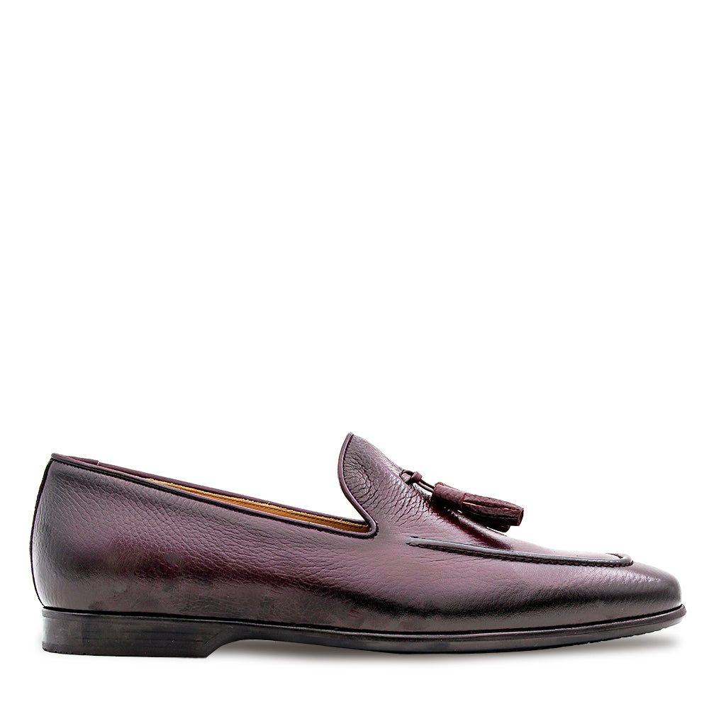 Textured Calf Tasseled Loafer