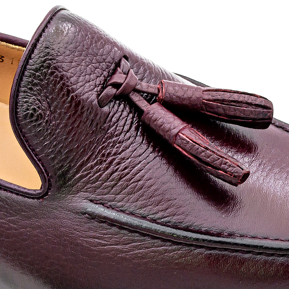 Textured Calf Tasseled Loafer