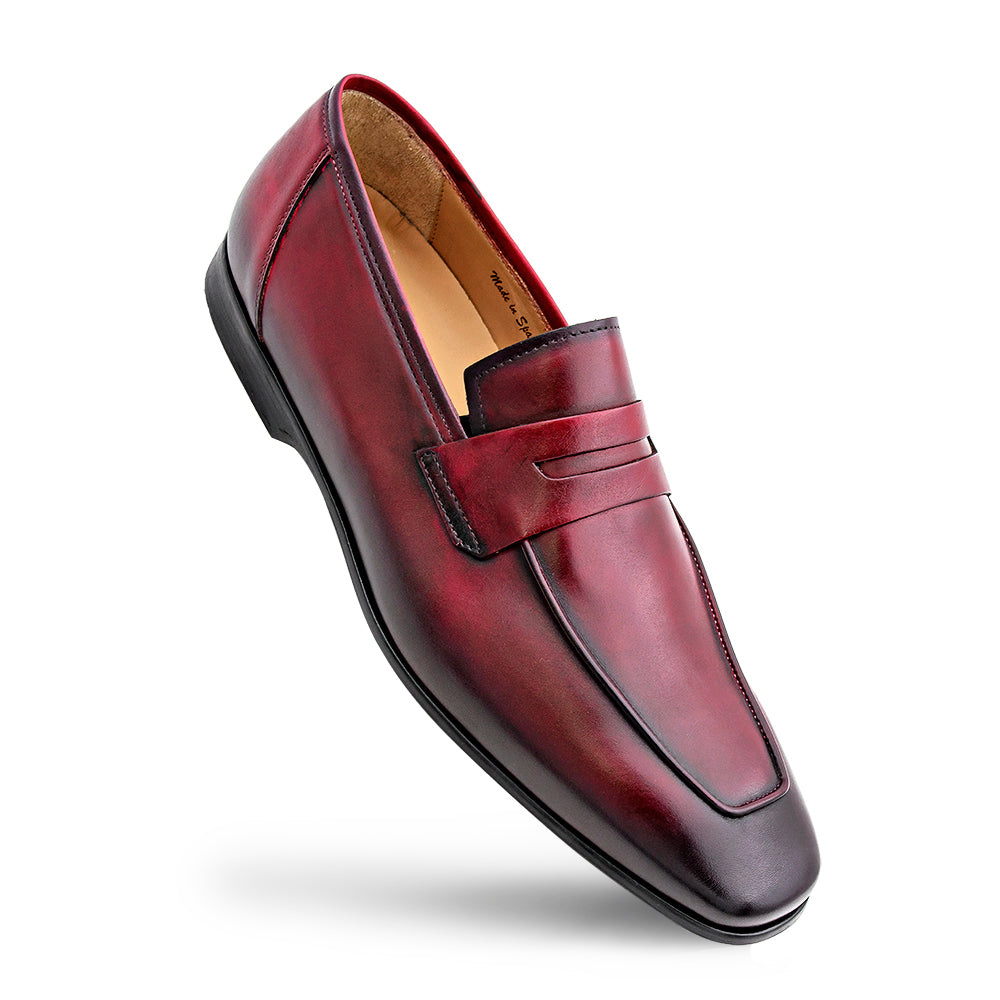 Calf Penny Rubber Sole Loafer