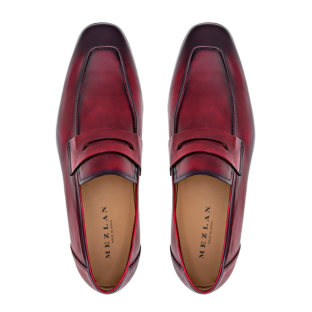 Calf Penny Rubber Sole Loafer