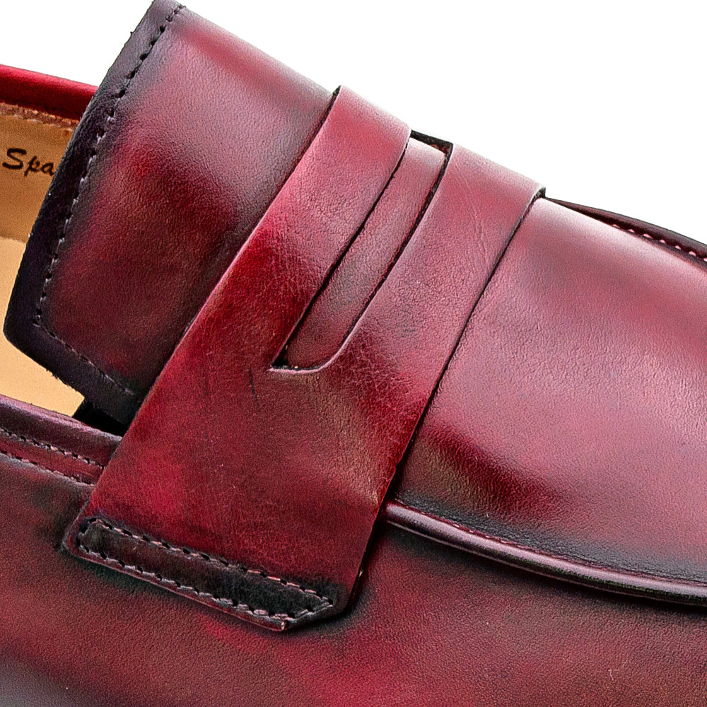 Calf Penny Rubber Sole Loafer
