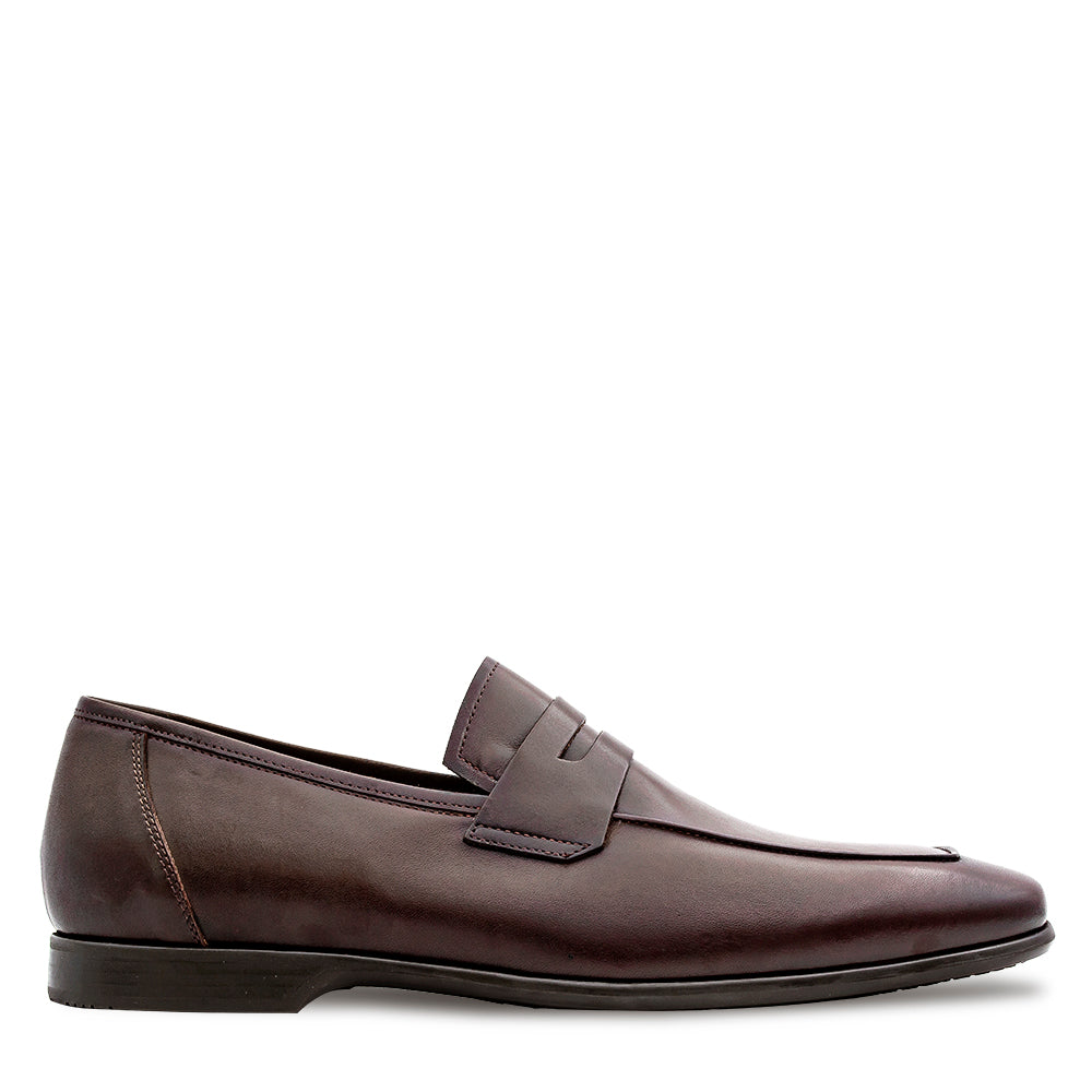 Calf Penny Rubber Sole Loafer
