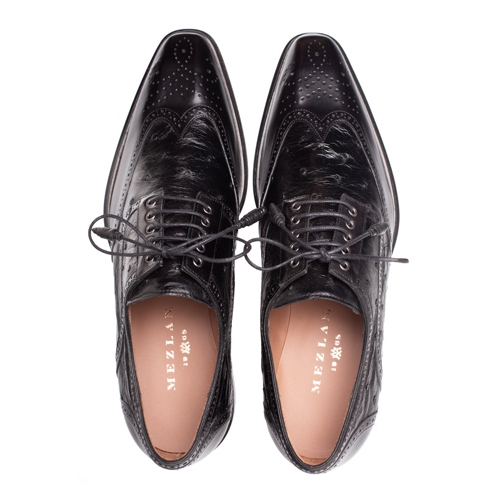 Ostrich Brogue Derby