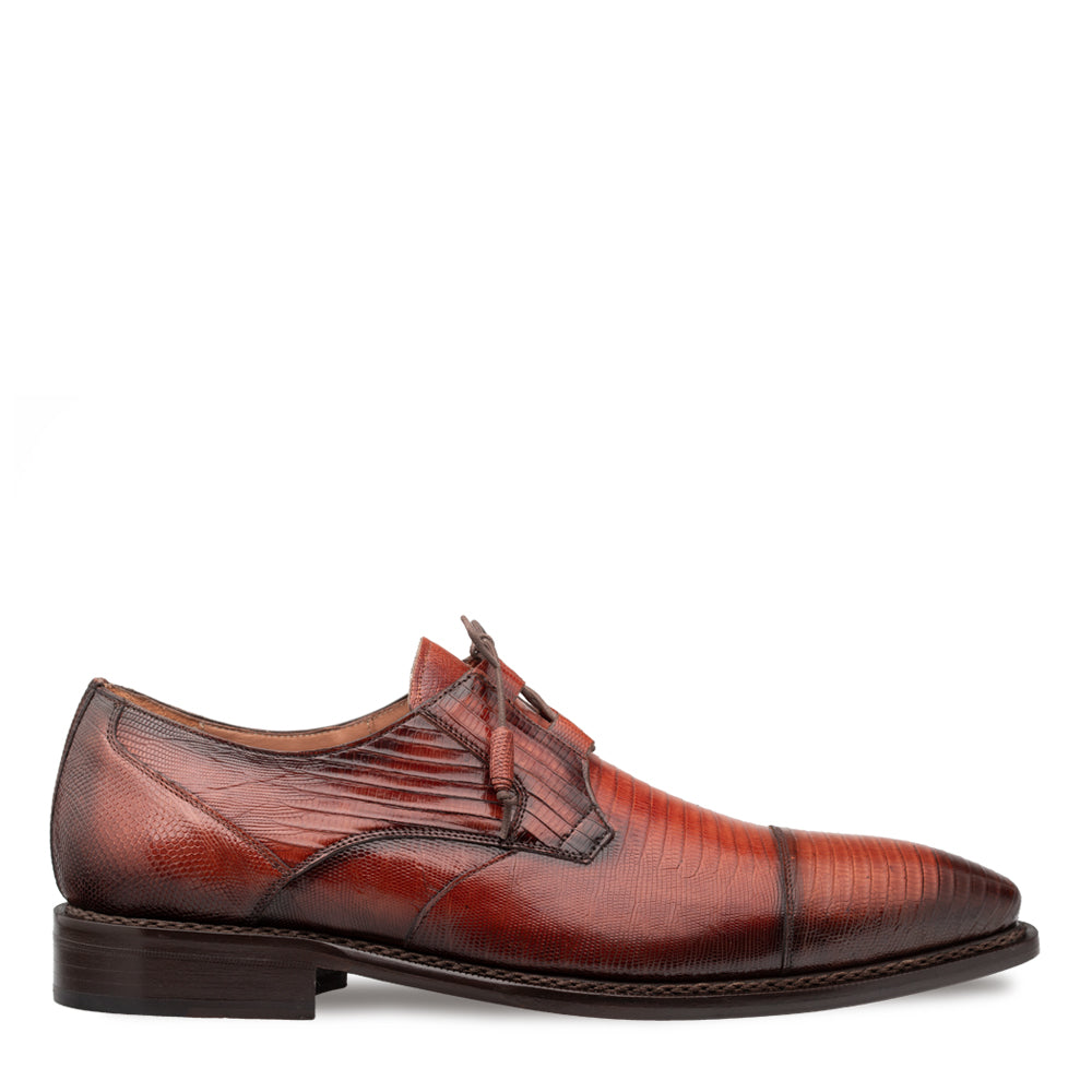 Lizard Cap Toe Derby