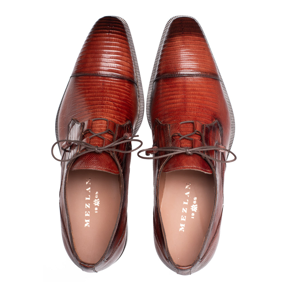 Lizard Cap Toe Derby