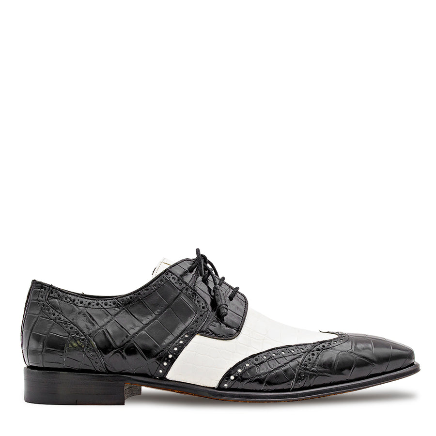 Two-Tone Alligator Derby – Mezlan Warehouse - Main Image