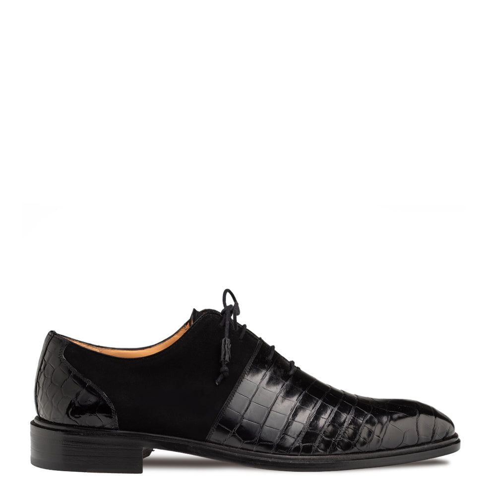 Alligator/Suede Oxford
